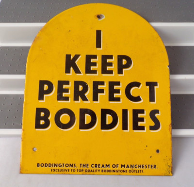 Boddingtons The Cream Of Manchester I KEEP PERFECT BODDIES Outlets Emailschild