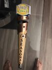 Samuel Adams Summer Ale Seasonal Wooden Beer Keg Tap Handle Triple-Sided 13"