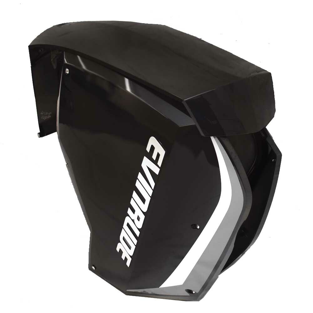 Evinrude Johnson Boat Cowling Panel Kit Deep Black Glossy eBay