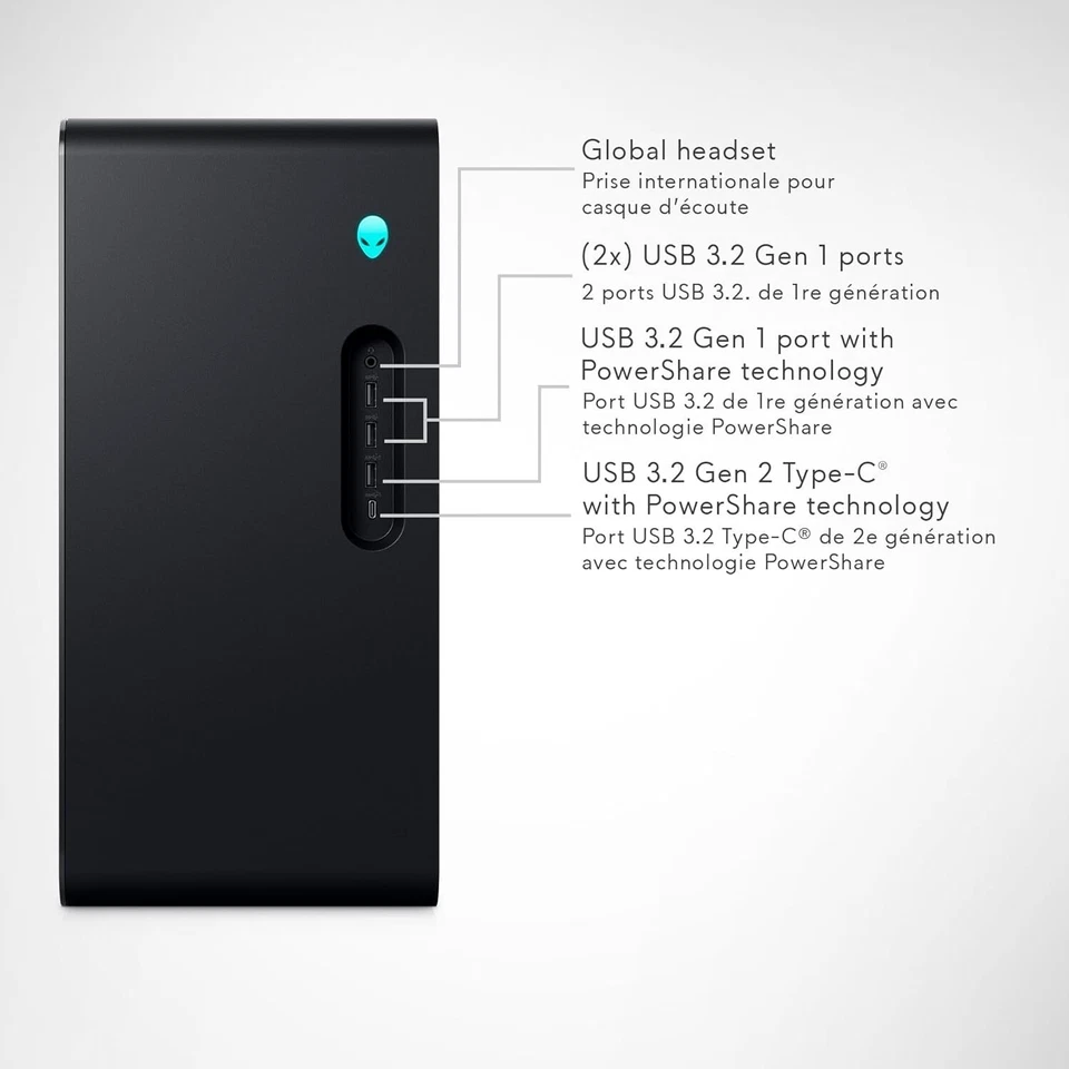 Dell Alienware Aurora R16 Gaming Desktop , i7-14700F, 32GB, 1TB,GEFORCE RTX 4060 - Image 2 of 3