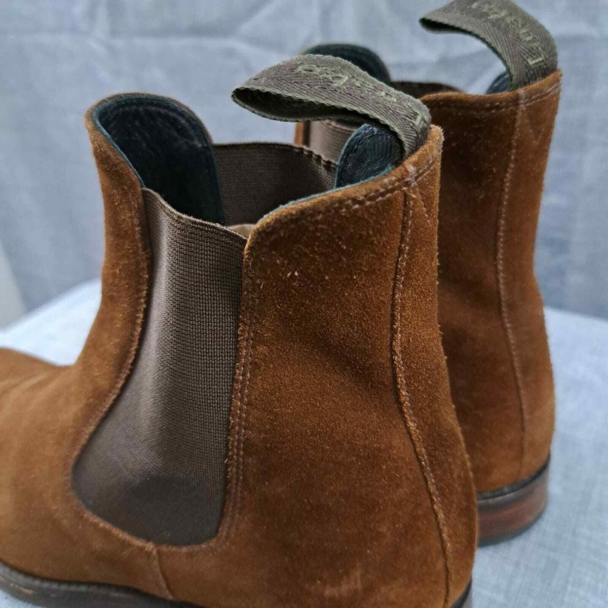 Loake Size 6F Mitchum Suede Chelsea Boots Men Brown | eBay