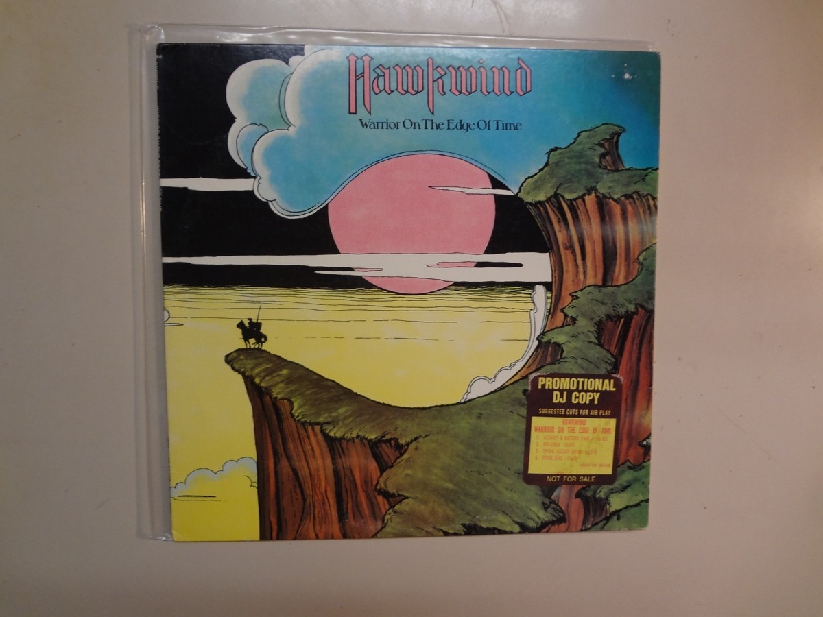 HAWKWIND: Warrior On The Edge Of Time-U.S. LP 1975 Atco SD 36-115
