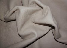 CLEARANCE   11.5"x17" Soft Cream Cowhide Leather avg 1.2mm thick 104