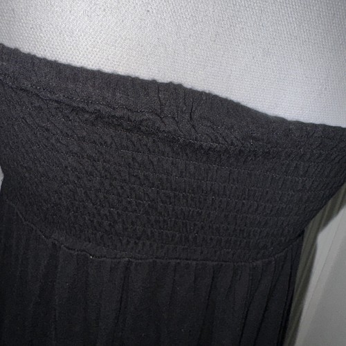 Neiman Marcus Womens Black Casual Dress M Maxi Long Vacation Summer Sleeveless - Picture 5 of 8