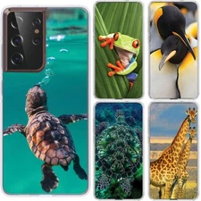 for Samsung Galaxy S21/S22 Plus/Ultra TPU Case Cover+glass protector-C4