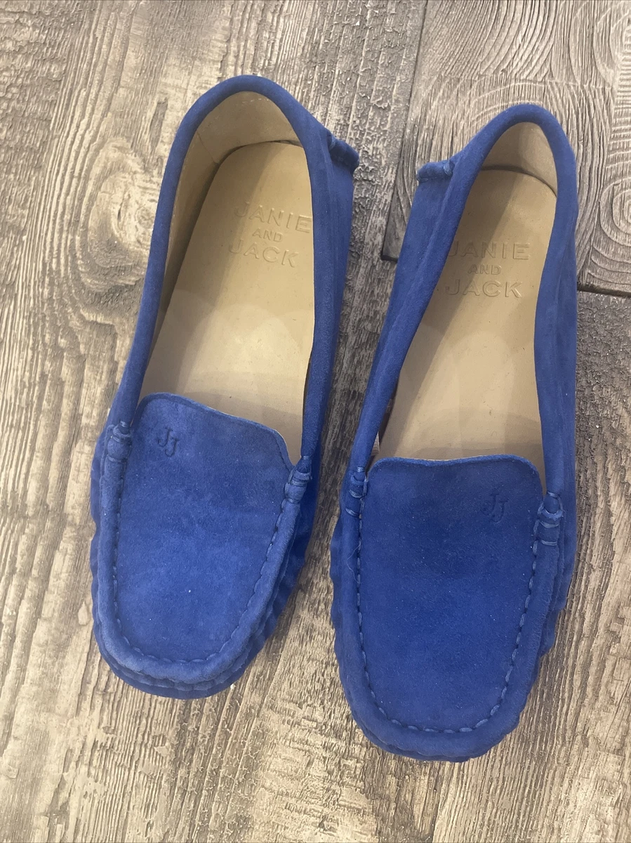 Boys blue shop suede loafers