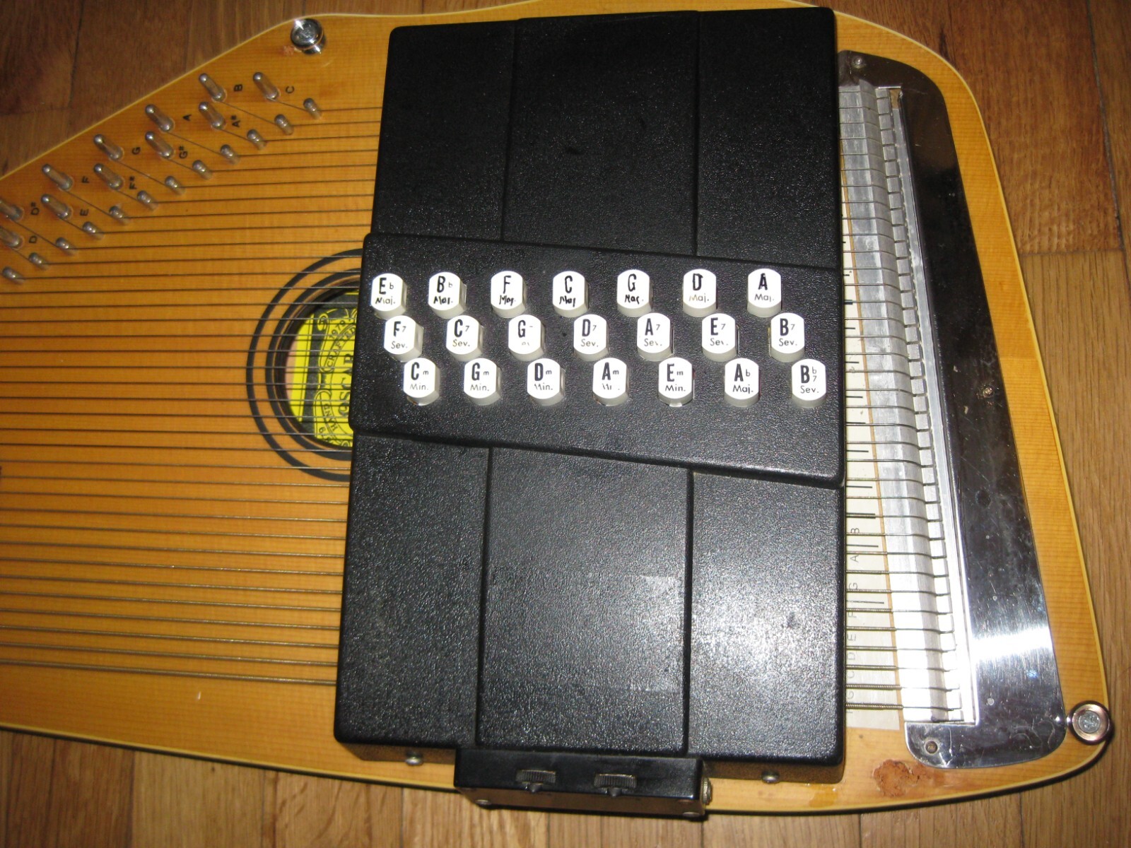 Oscar Schmidt Autoharp 21 Chord OS45C Gig Bag Case Ready to Play eBay