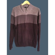 ALFANI- MENS LONG SLEEVE 100% COTTON HALF ZIP CLOSURE SWEATER SIZE X-LARGE