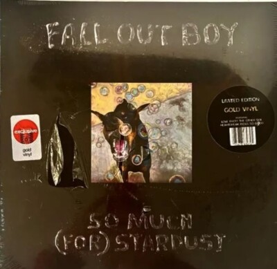 Fall Out Boy So Much (For) Stardust Gold Vinyl LP Record NEW & SEALED