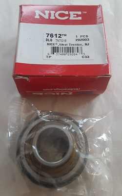 Nice 7612 DLG TNTG18 Heavy Duty Double Sealed Insert Ball Bearing