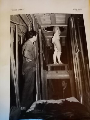 B4e Ephemer 1950 book picture Paris opera willy ronis 