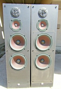 large vintage speakers