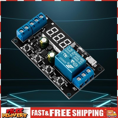 DC 5-30V Delay Relay Module Anti-Overshoot/Surge Timer Delay Relay On Off Module