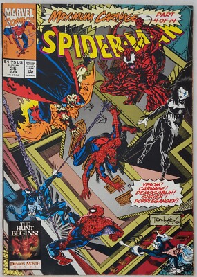 Spider-Man 35 Marvel Comics 1993 Maximum Carnage Venom Black Cat