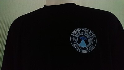 ALIEN UFO PROJECT BLUE BOOK CLASSIFIED RESEARCH T-SHIRT