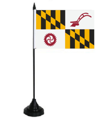 Tischflagge Baltimore County (Maryland) Tischfahne Fahne Flagge 10 x 15 cm
