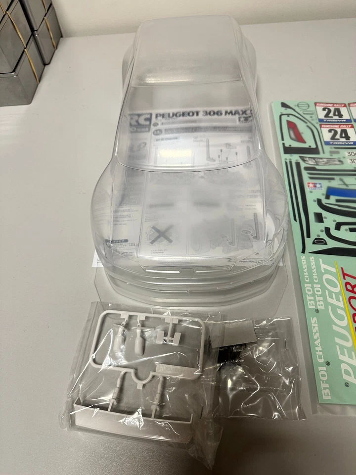 Tamiya Carrosserie Peugeot 306 Maxi 1/10 51753 0525 - Photo 3/4