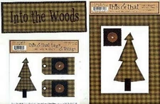 IN TO THE WOODS 7 Die Cut Embellishments - My Mind's Eye This & That Sets SALE