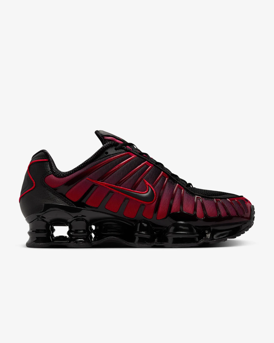 Nike SHOX TL ブラック/レッド 26.0 Nike Shox TL Men's Shoes in Black/University Red Trainers | eBay