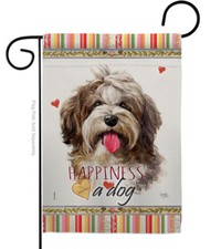 Havanese Cuban Happiness Is Having A Dog Flag