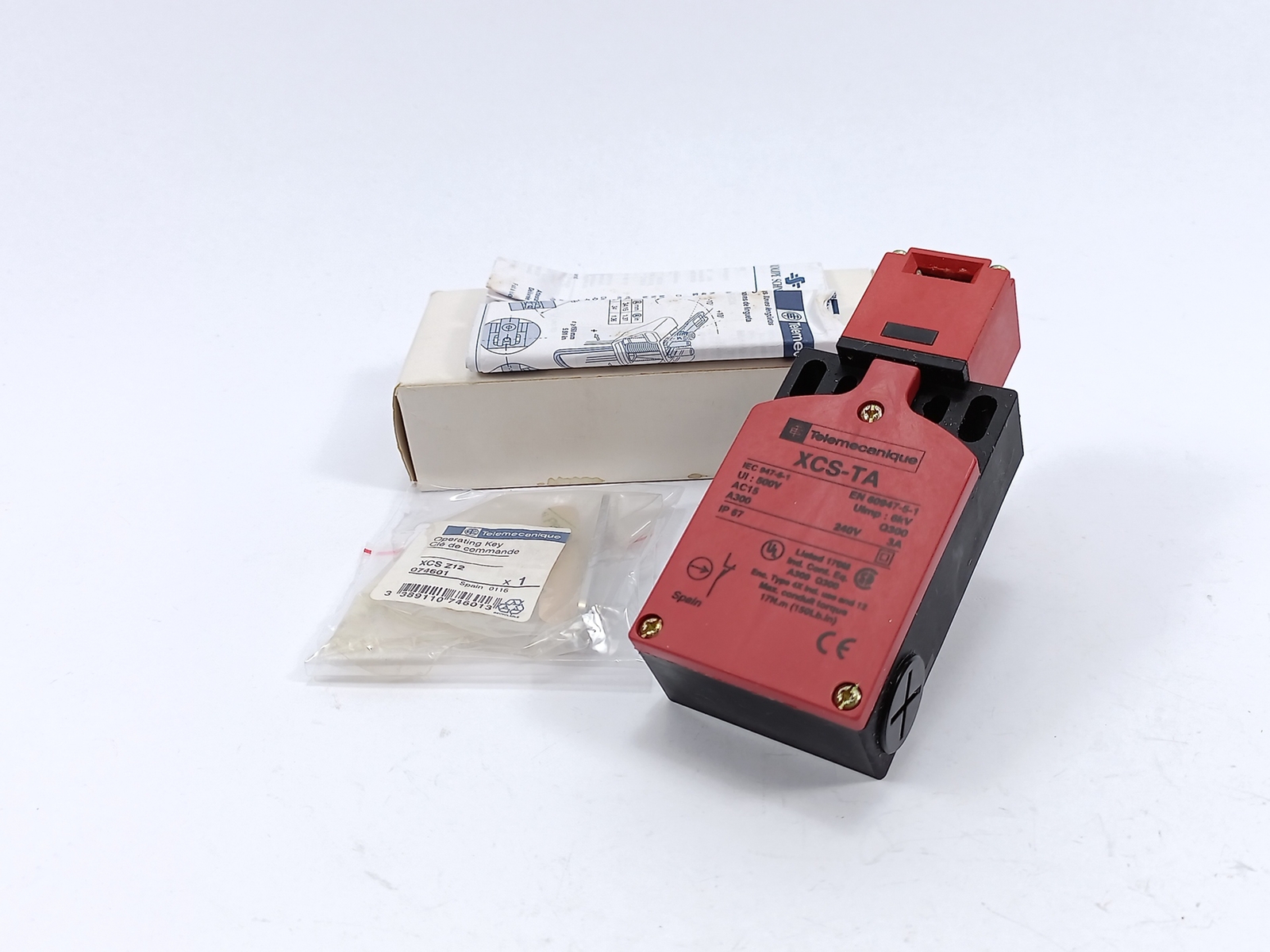 Telemecanique Xcs-Ta591 Safety Interlock Switch with Operating Key