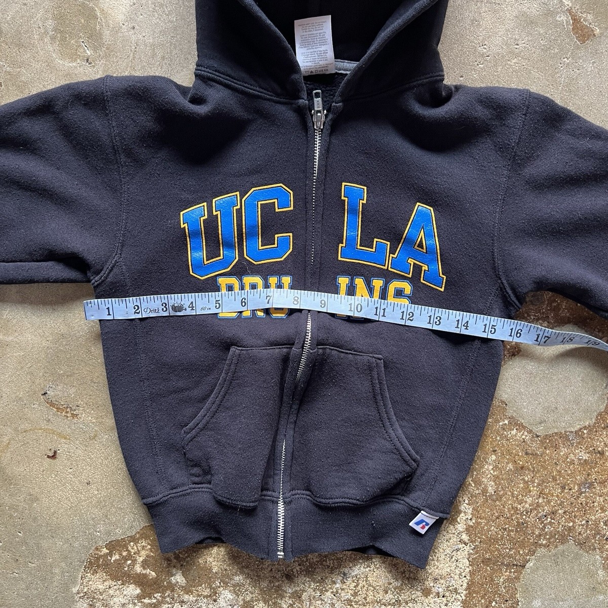 Vintage UCLA Bruins Russell Athletic Zip Up Hoodie Vintage UCLA Bruins Russell Athletic Zip Up Hoodie