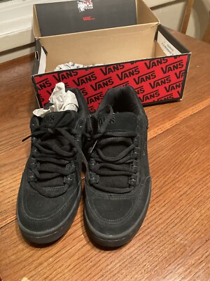 Emory all black suede Vans