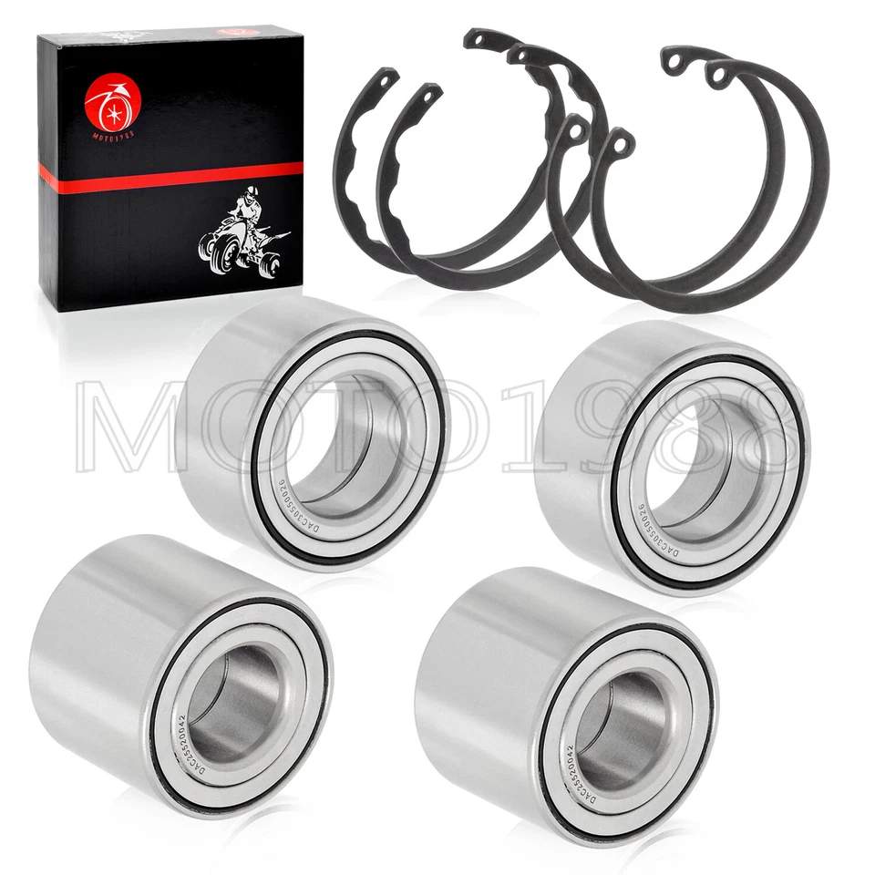 05-23 Para Kawasaki Brute Force 750 KVF750 4x4i Rolamento de Roda Traseira Frontal CIRCLIP - Imagem 2 de 4