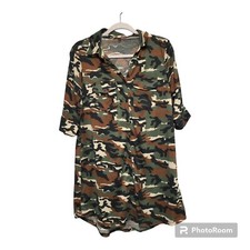 It Girl Camo Dress Size M