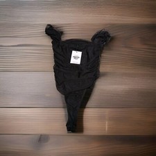 NWT Princess Polly Dostan Bodysuit Black- Size US 4