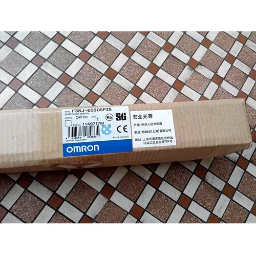 new omron Safety Light Curtain F3SJ-E0305P25 24VDC 1 year warranty