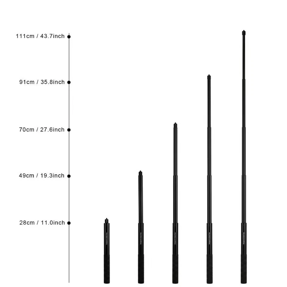 Bullet Time Bundle Handle Tripod Hidden Selfie Stick for Insta360 One X X2 X3 X4 - Image 4 of 4