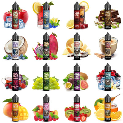 OWL Salt Longfill Aroma 10ml Flavour für 60ml E-Zigaretten E-Liquid