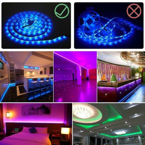 1/5m SMD 5050 LED Flexible Tape Strip Light DC12V 60leds / m RGB CCT RGBW RGBWW - Picture 7 of 25