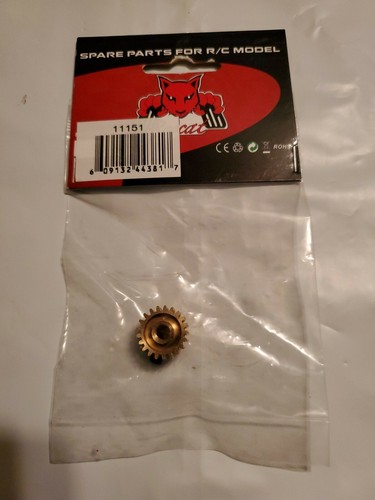 Redcat Racing 11151 Brass Pinion Gear (21T, .6 module) Part 11151