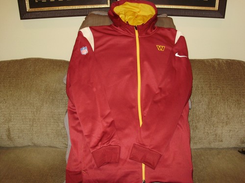 NFL Washington Commanders Nike Therma-Fit Full Zip Hoodie Jacket Men's Large - 第 4/16 張圖片