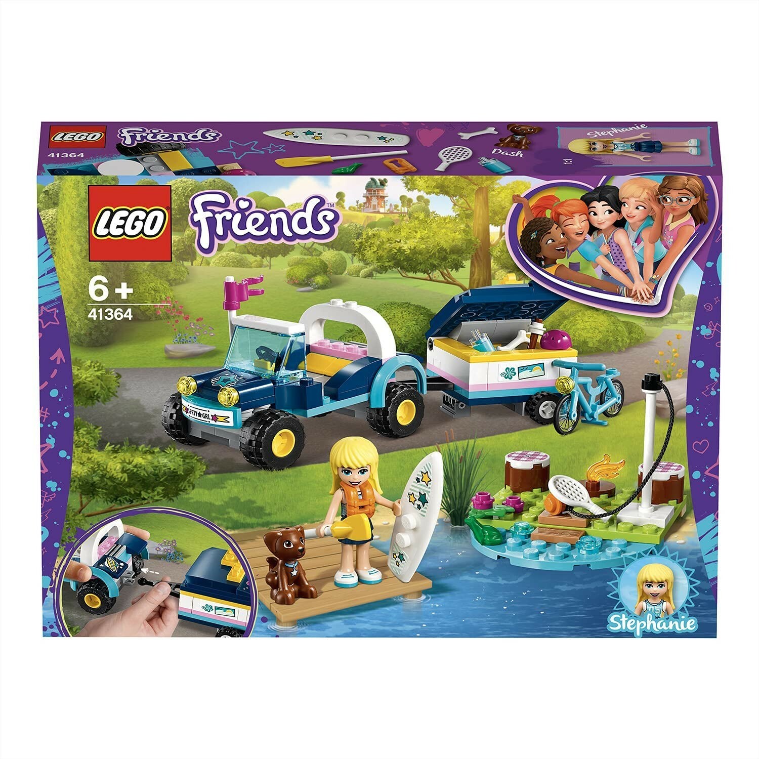 Lego Friends 41364 Le buggy de Stéphanie jouet de construction pour enfant