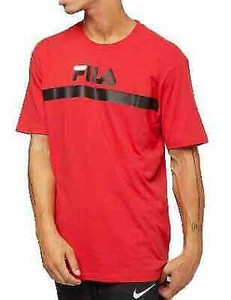 magliette fila uomo rosse