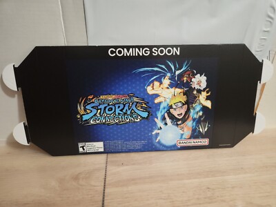 Naruto Boruto Ultimate Ninja Storm Connections 18½''×9'' Display Poster 