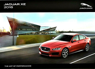 ORIGINAL 2018 JAGUAR XE PRESTIGE SALES BROCHURE ~ 98 PAGES ~11.5'' x 8.25''