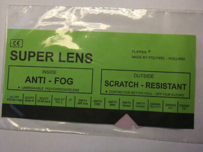 Smith Speed Ersatzglas Lexan getönt MX Enduro Cross  Vintage Classic Quad