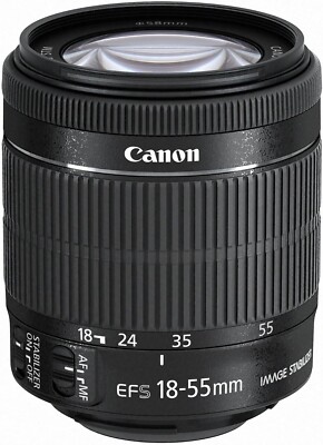 Canon EF-S18-55mm F3.5-5.6 IS STM standard zoom lens | eBay