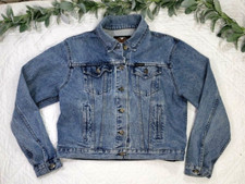 Harley Davidson Womens Denim Jacket Size L