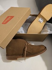 Clarks Men's Originals Ankle Boots Desert Boot Cola Suede Size UK 9 - 11 G