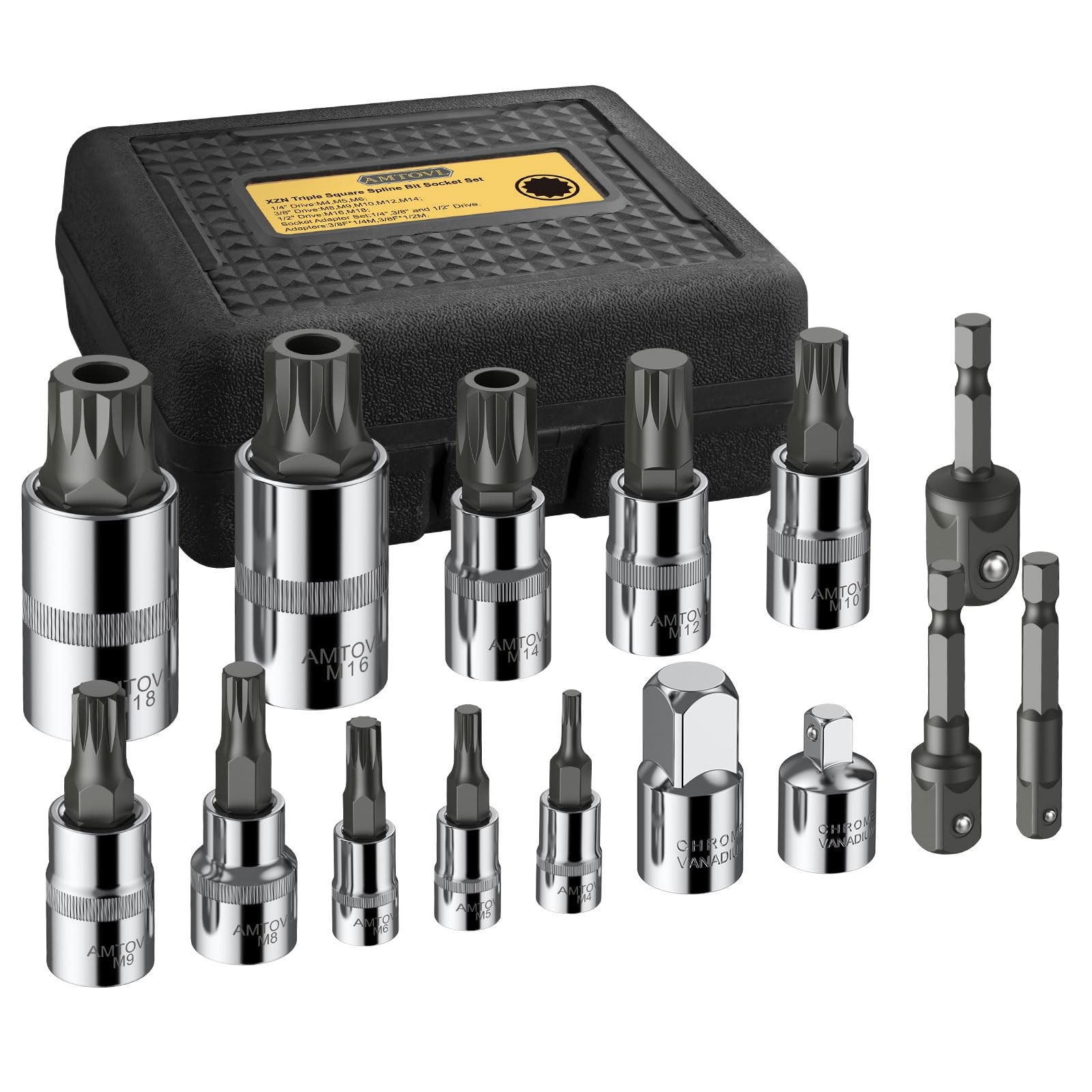Set 15 Bussole XZN Economico e Professionale | Tripla Scanalatura