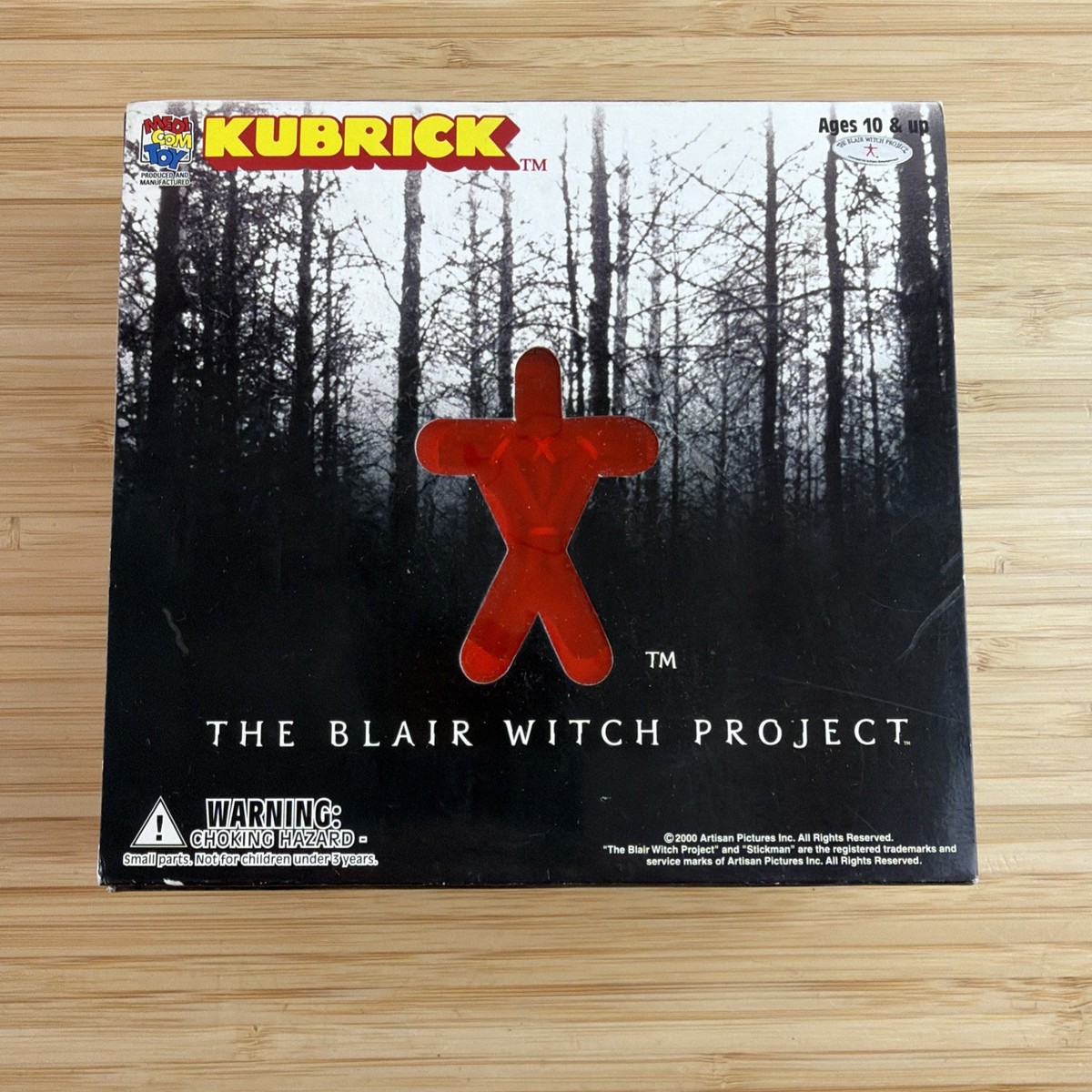 Medicom Toy Kubrick 2000 The Blair Witch Project Figure Set in Box
