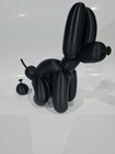 Cute Pooping Squatting Balloon Dog Ornament / Statue - Colour Black