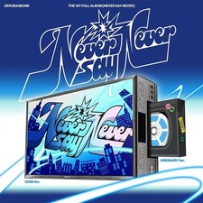 ZEROBASEONE [NEVER SAY NEVER] 1st Full Album PHOTO BOOK 2 Ver. SET/ CD+2POB+GIFT
