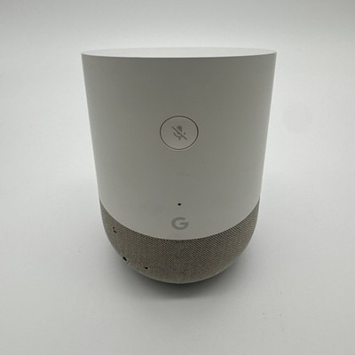 Google Home Smart Assistant - White Slate  No Power Cord Ships Fast!