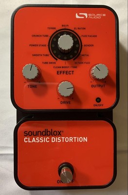 Source Audio Soundblox Classic Distortion Multi-Effect Pedal - Used